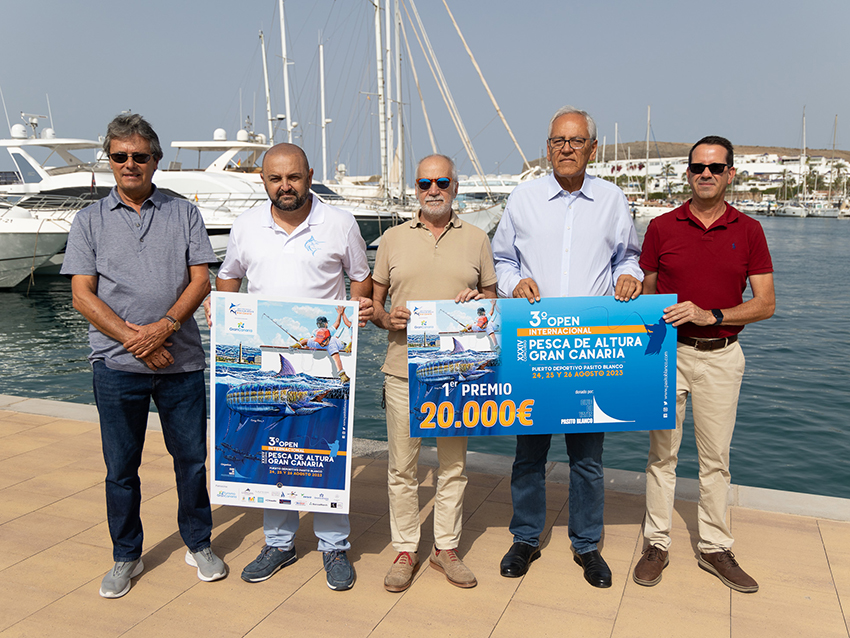 El tercer Open Internacional de Pesca de Altura Gran Canaria presenta su cartel