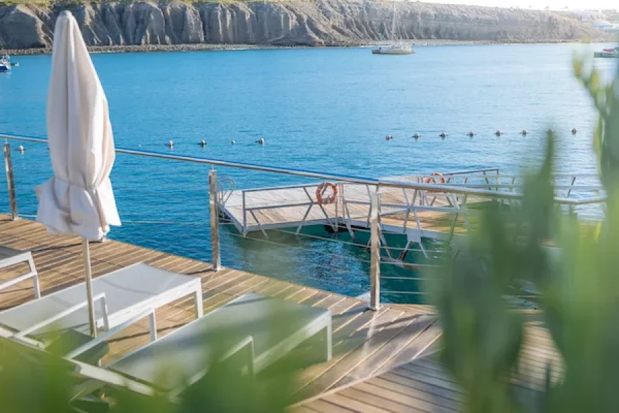 La Punta Yacht Club, imagen de las hamacas