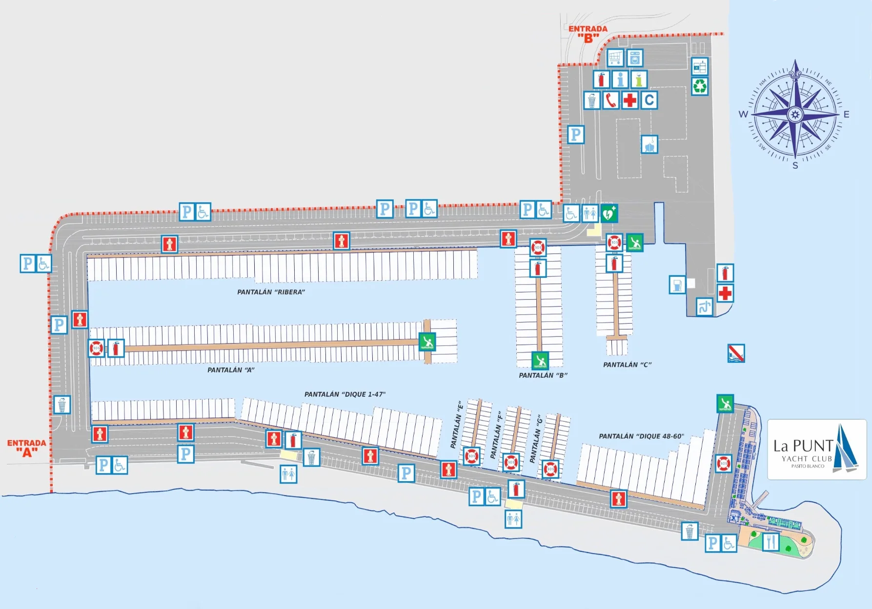 Plano del Puerto
